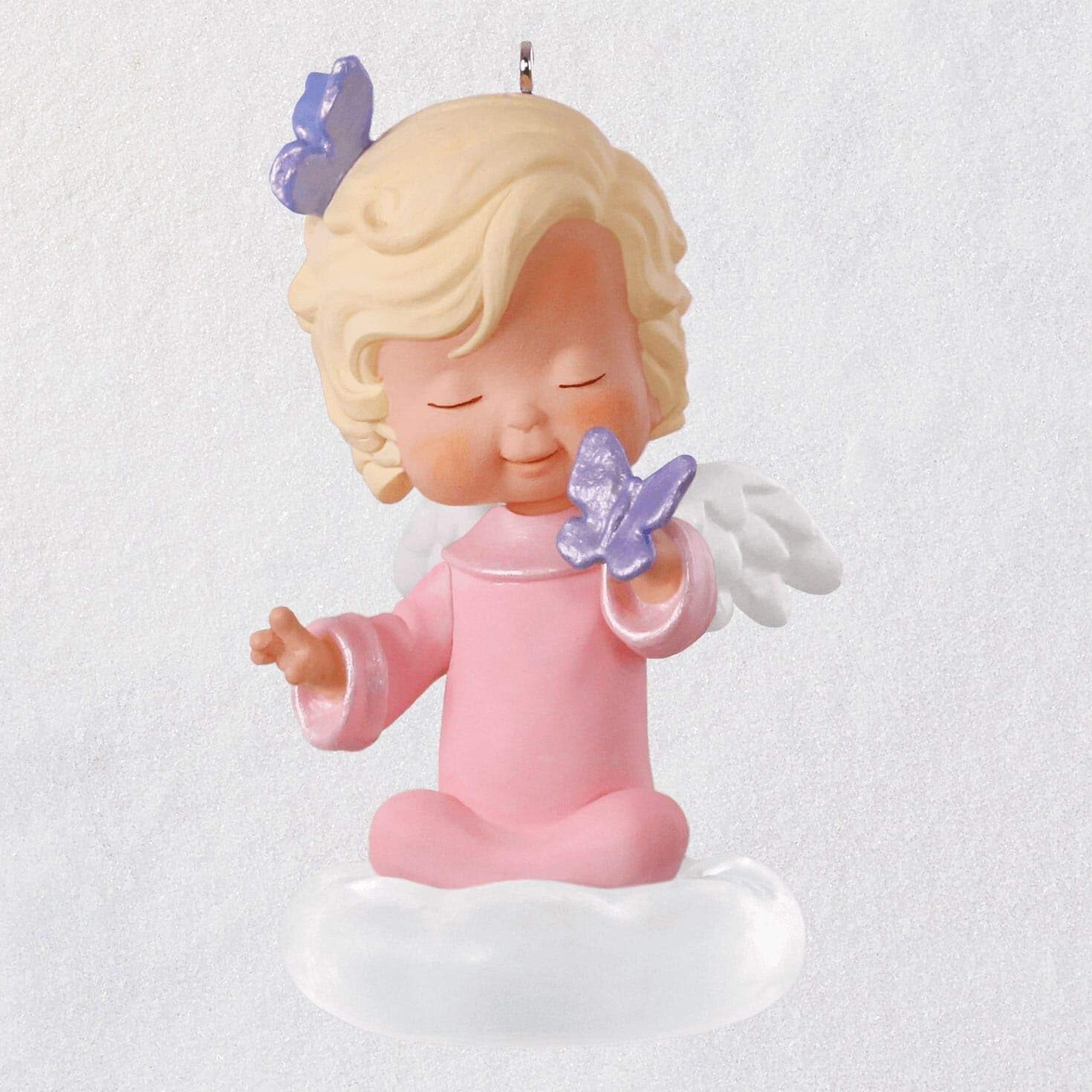 Hallmark Keepsake Christmas Ornament 2019 Year Dated Mary’s, Hyacinth Angel