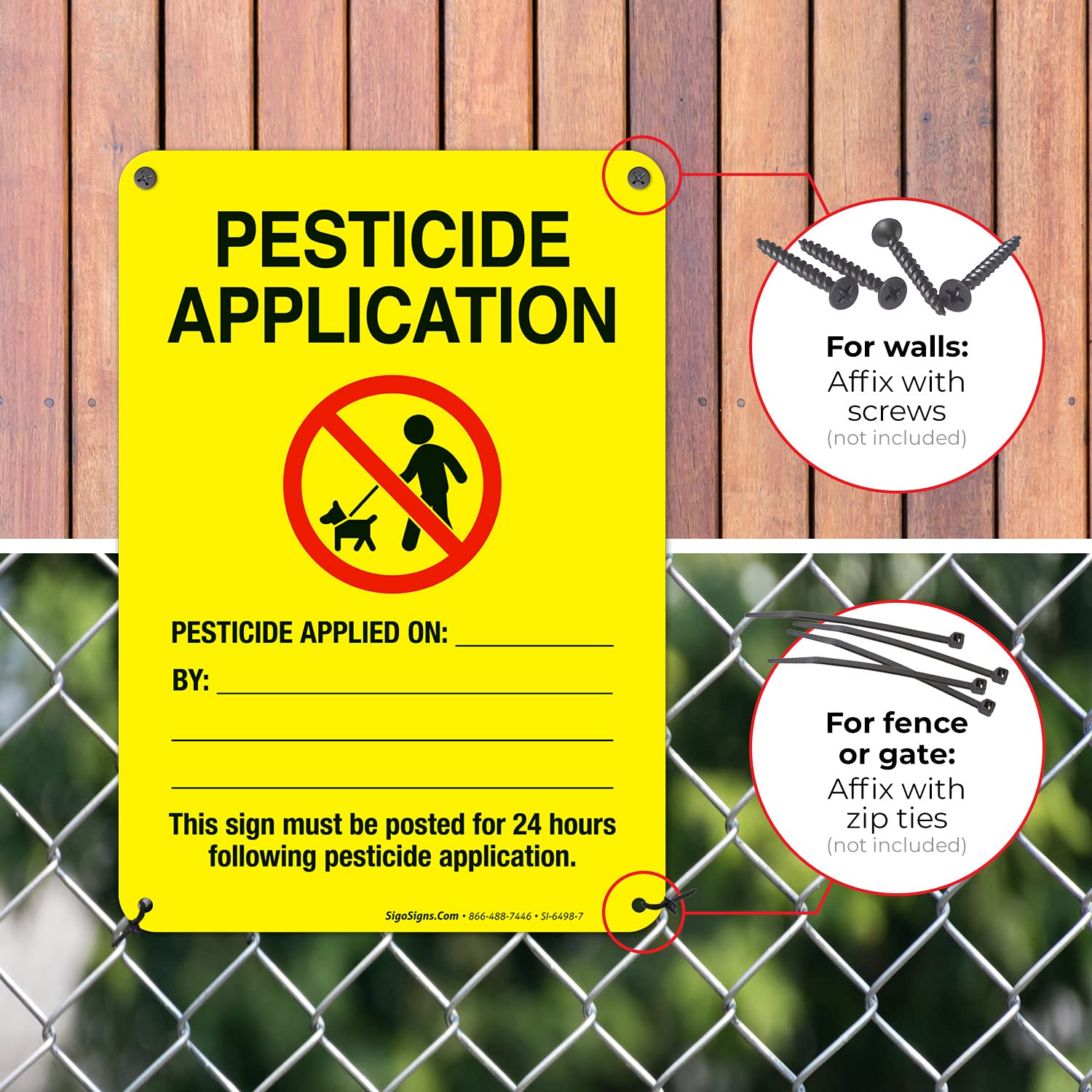Pesticide Application Sign, 10x7 Inches, Rust Free .040 Aluminum, Fade Resistant, Indoor/Outdoor Use, Made in USA: Amazon.com: Industrial & Scientific pesticide-application-sign-10x7-inches-rust-free-040-aluminum-fade-resistant-indoor-outdoor-use-made-in-usa-amazon-com-industrial-scientific