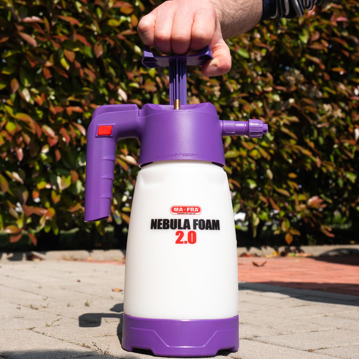 Ma-Fra, Nebula Foam 2.0, Dual-Use Foaming Nebulizer, Manual and