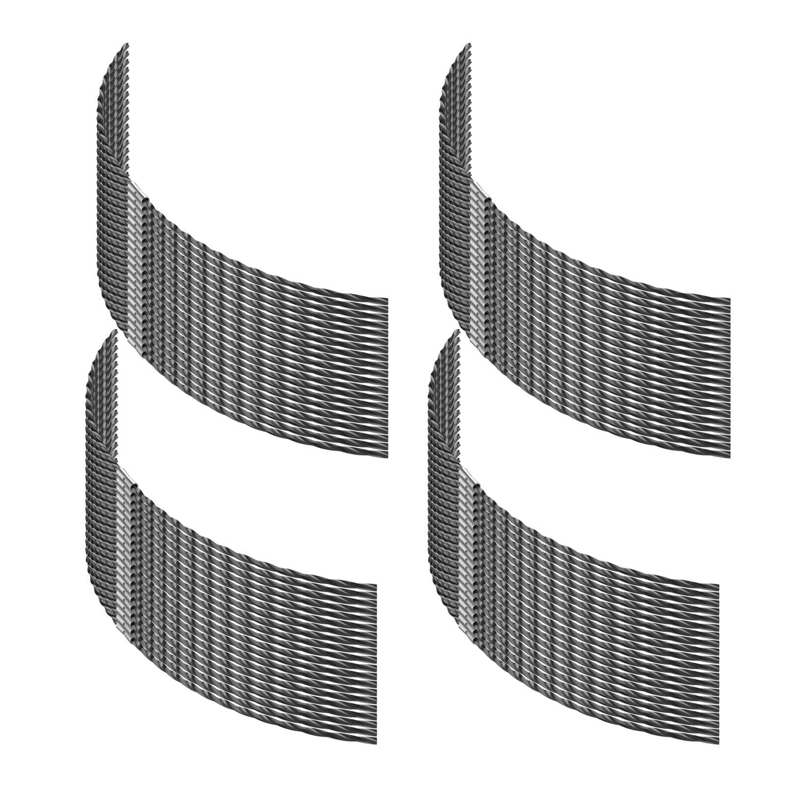 F016800431 - Filo per decespugliatore da 3,5 mm x 37 cm, cavo rotondo per decespugliatore AFS da 23 a 37 (80)