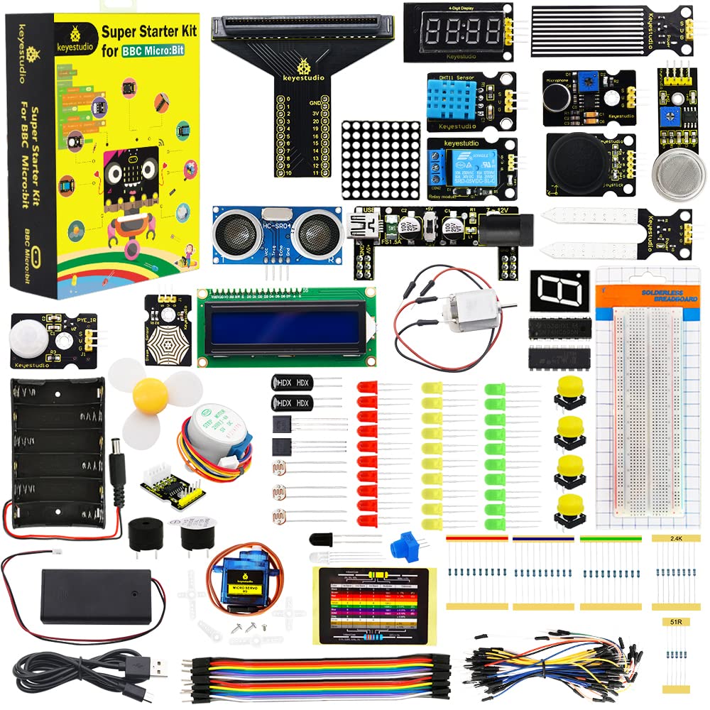 KEYESTUDIOBasic Starter Kit for Microbit V2 V1.5 (Not Included)