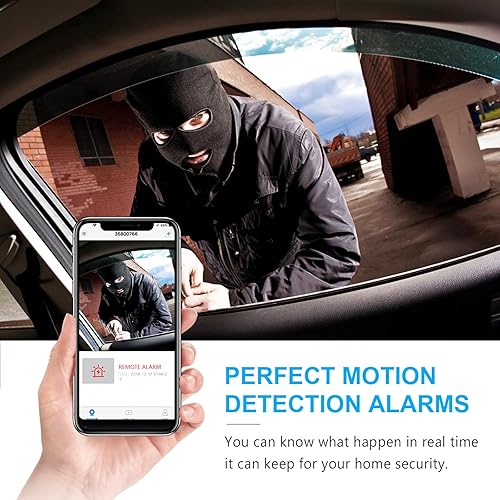 Miniatura 6 de BEEDMXU Cámara de seguridad WiFi inalámbrica oculta espía para oficina en casa cámara interior con detección de movimiento, visión nocturna y