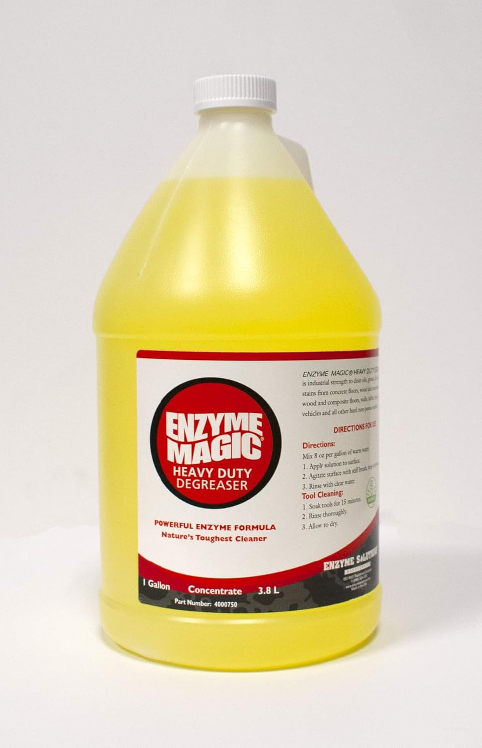 ENZYME MAGIC Heavy Duty Degreaser; Industrial Strength to Clean Grease