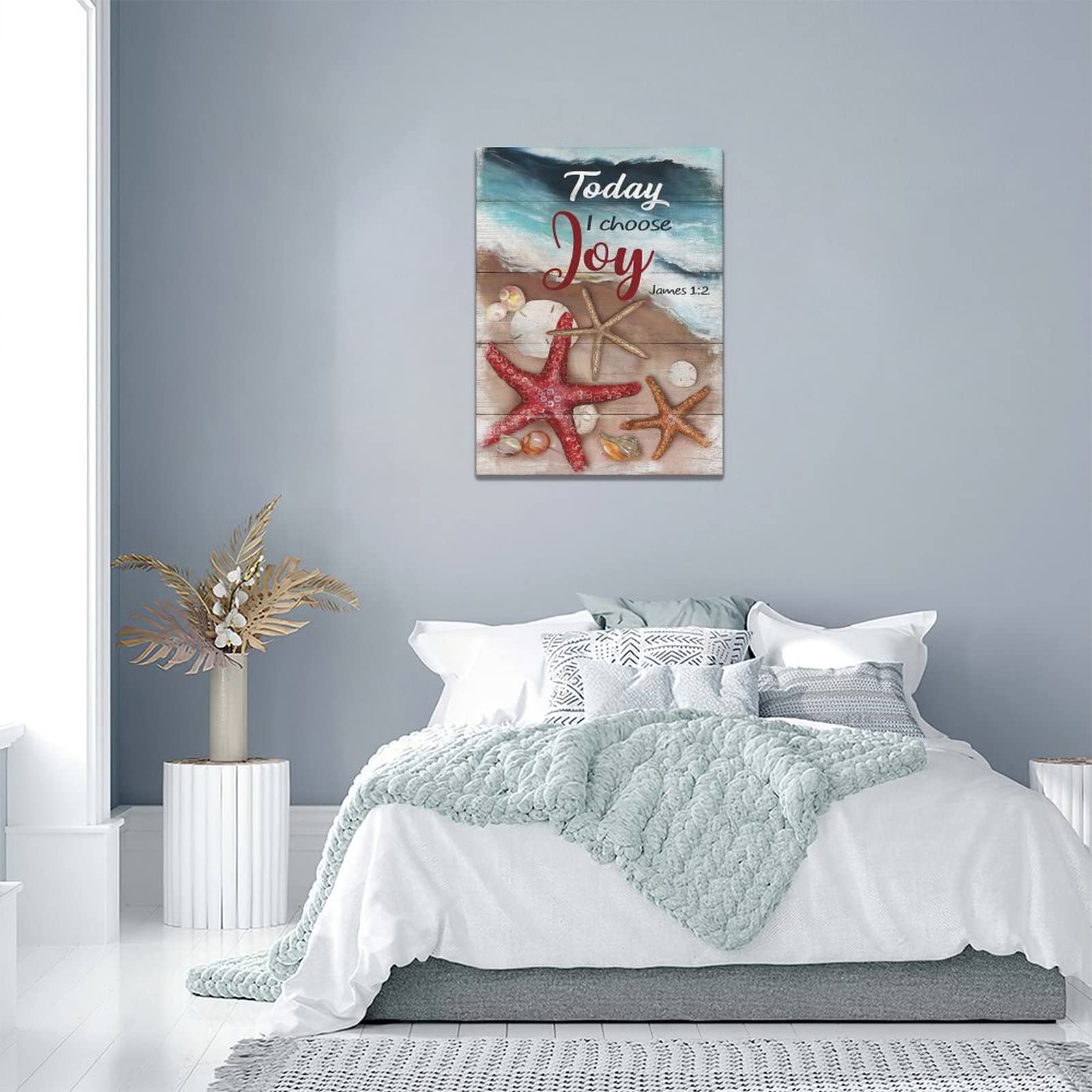 6-teilige Küsten-Leinwand Set – Aquarell Strandbilder In Rosa, 20x25 Cm & 30x40 Cm | Wanddekoration Für Wohnzimmer, Schlafzimmer