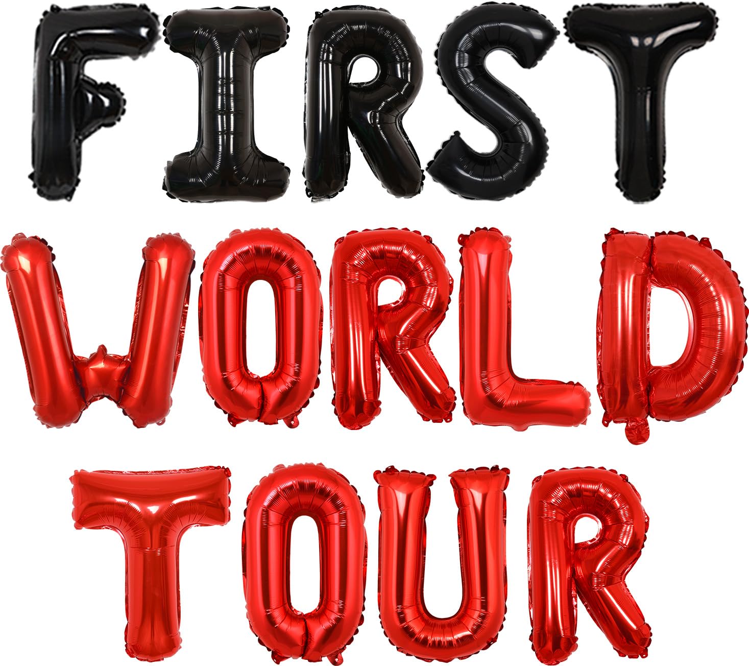 Wonmelody Rocks 1st Birthday Decorations First World Tour Balloon Banner Rocks First Birthday Rock And Roll First Birthday Party Supplies Guitar Music