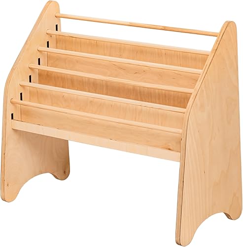 Montessori Bookshelf Kid Toddler Bookshelf Wood Bookcase Storage Kids Room Storage Playroom Kids Furniture Toddler Gift 2nd 3rd Birthday (Medium,
