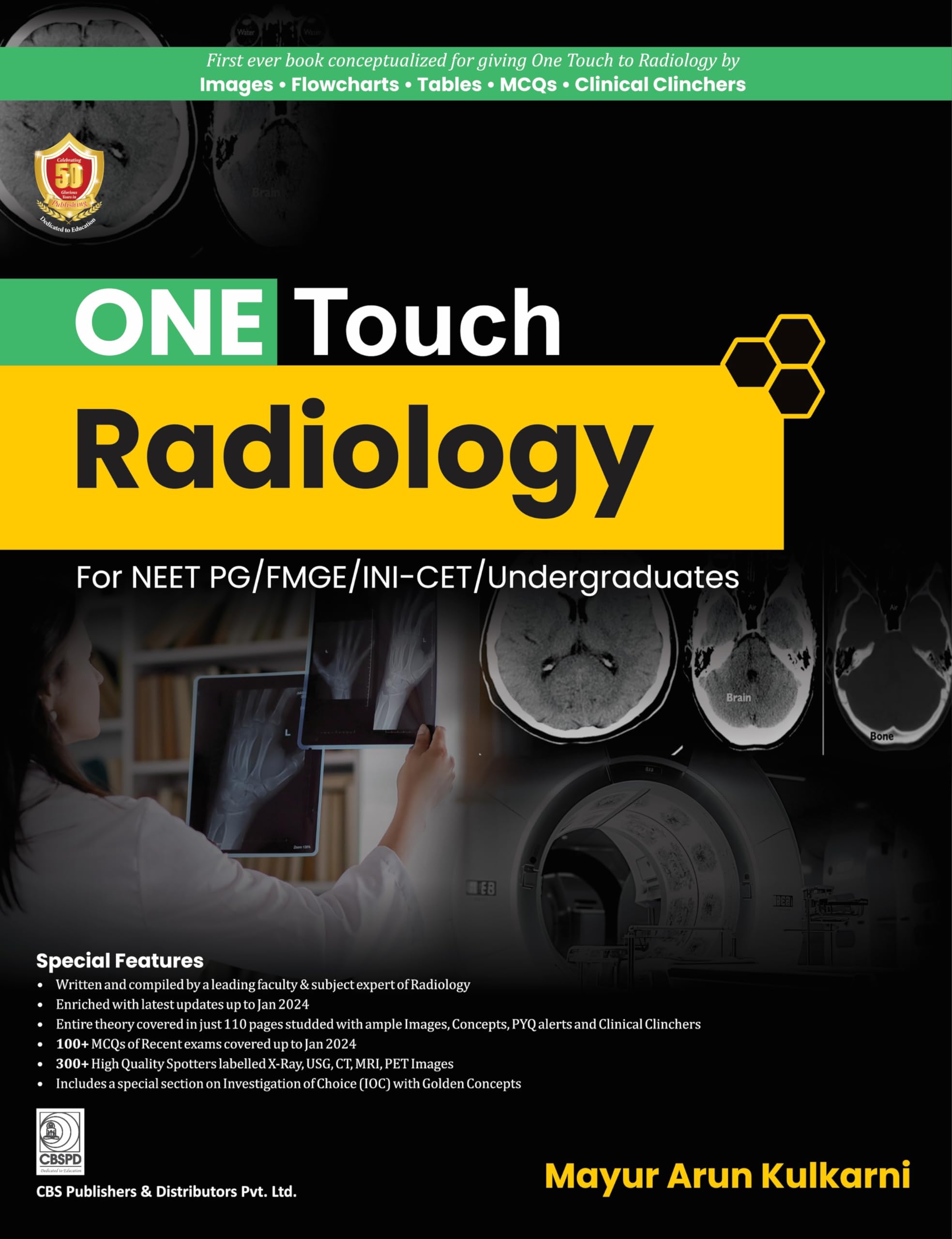 One Touch Radiology For Neet Pg/Fmge/Ini-Cet/Undergraduates (Pb 2024)