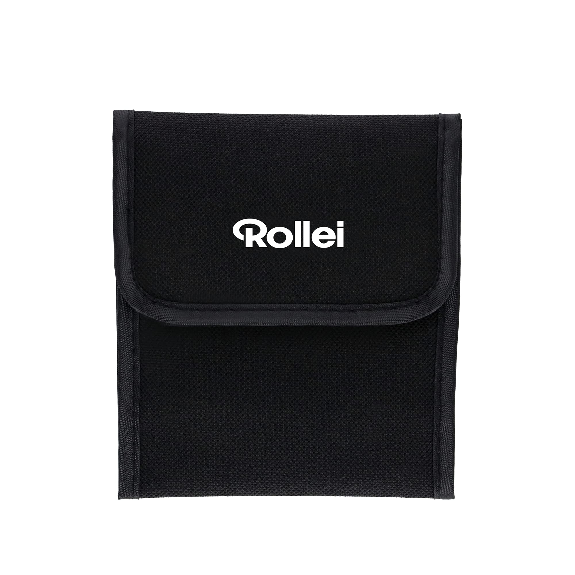 Rollei 3 sacchetti per filtro rotondi, colore nero, per conservare in modo sicuro 3 filtri a vite fino a 82 mm di diametro.
