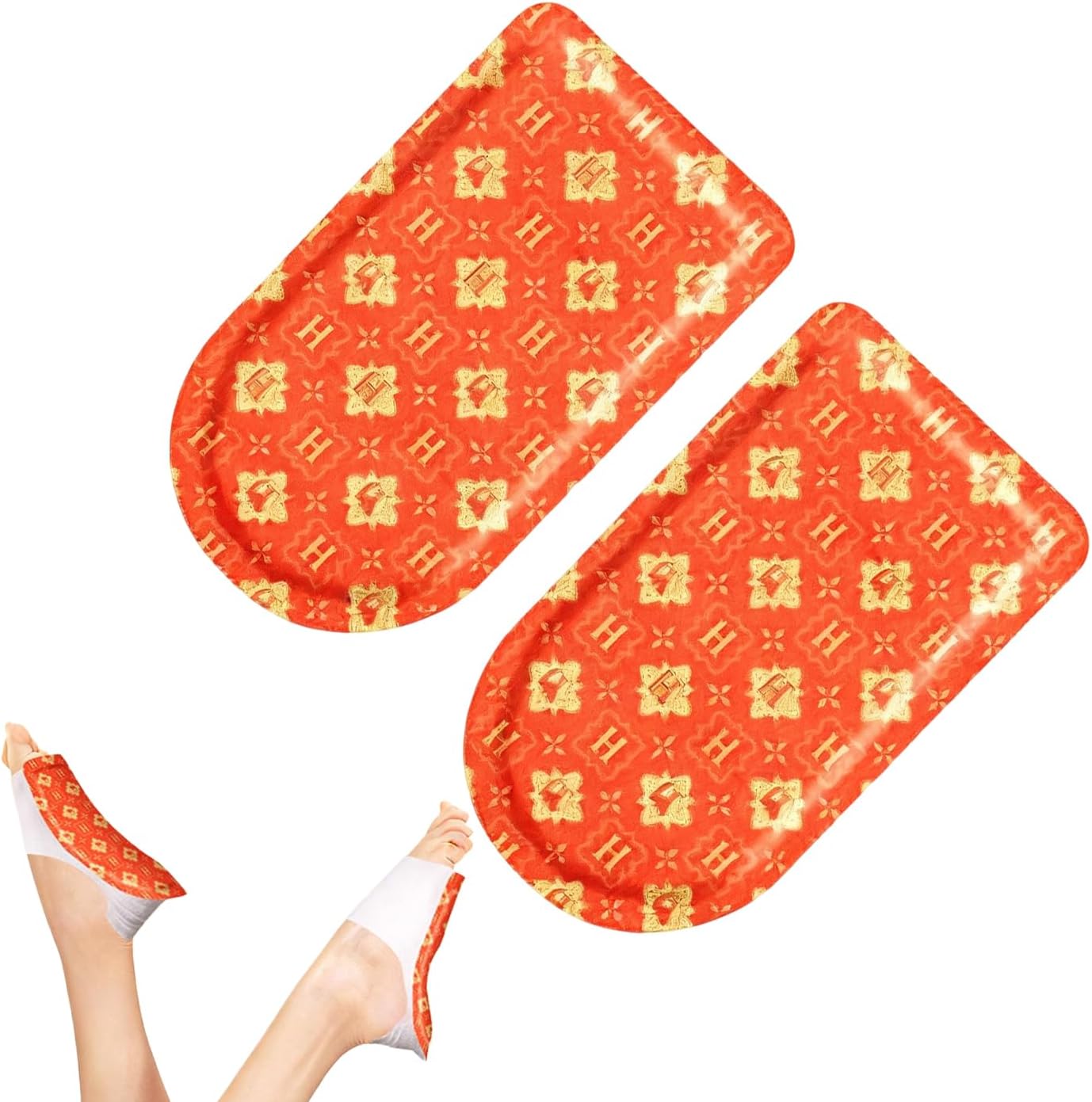 Foot Warmer - Long Lasting Safe Comfortable Heating Pad | Portable Toe Heat Warmers | Reusable Thermal Insoles for Cycling Hiking Winter Sports Camping Work Cold Weather Skiing