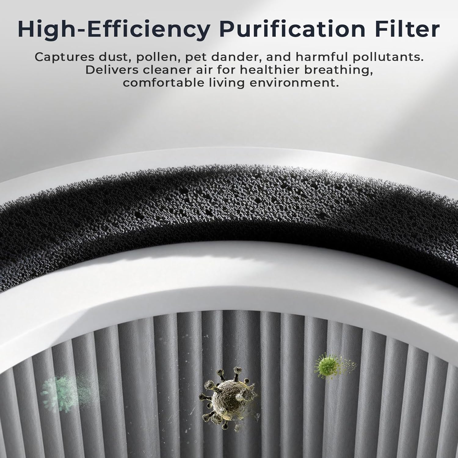 Afloia High-Efficiency Purification Filter Compatible with TEFNUT 2 in 1 Humidifier and Air Purifier in One Combo