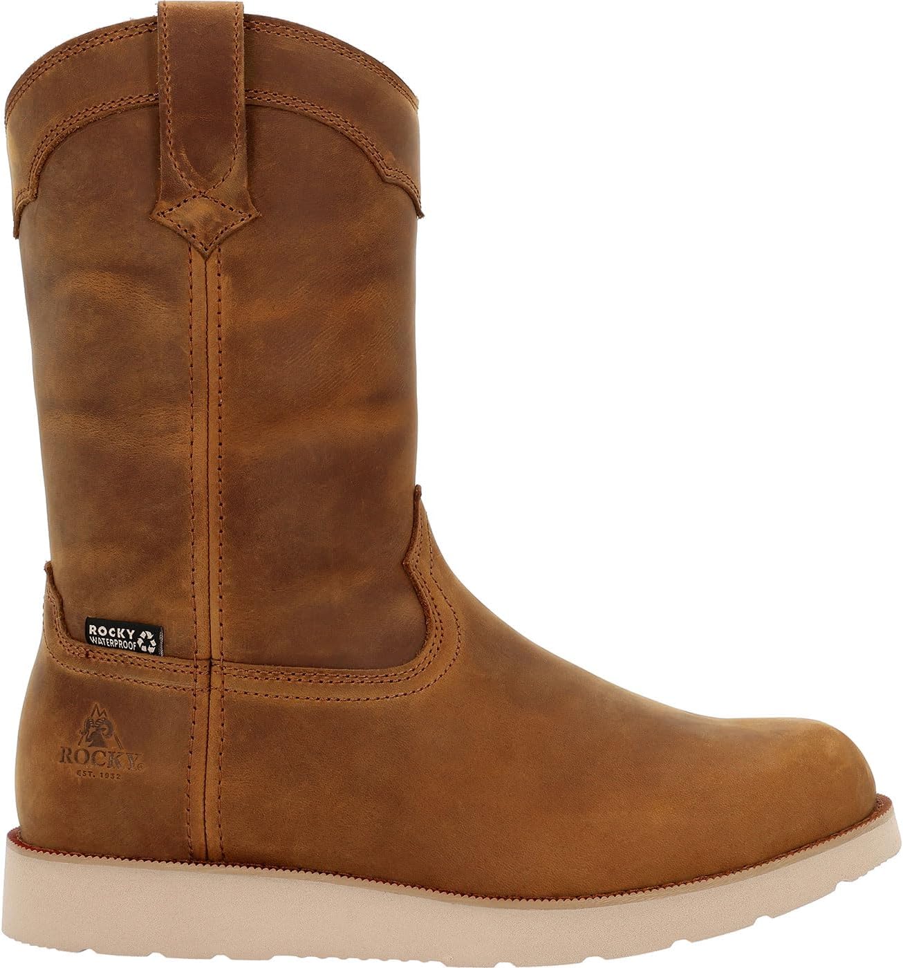 ROCKY MonoCrepe Wedge 11” Waterproof Work Boots