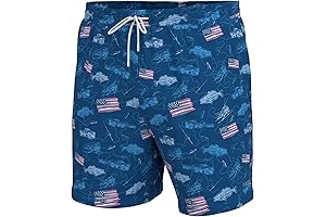 Huk Pursuit Volley Pattern Quick Dry Fishing Shorts