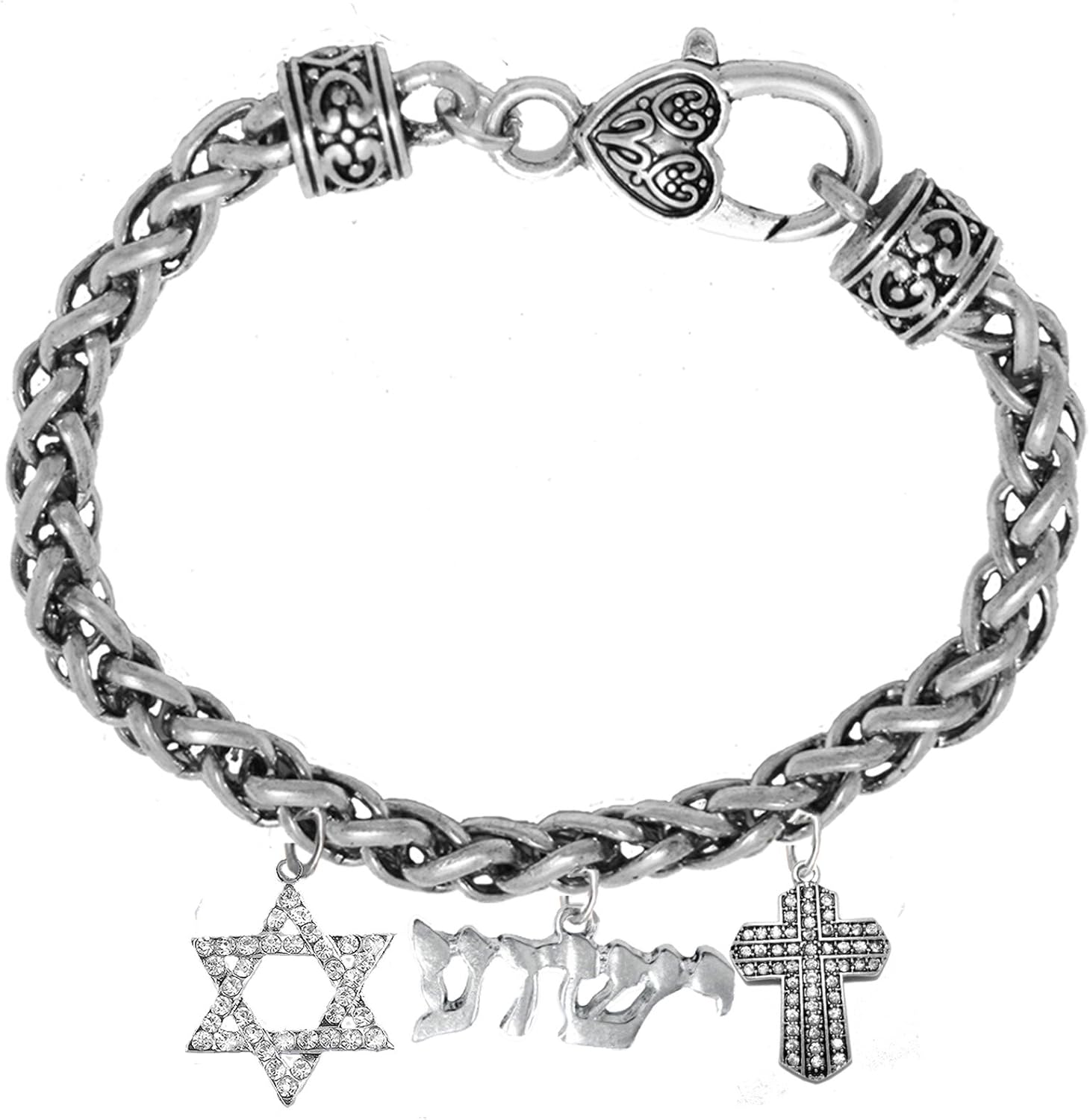 Yeshua Messianic Christian Bracelet, Hypoallergenic, Safe-Nickel, Lead, Cadmium Free, Adjustable Bracelet