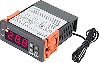 Vista 1 de Controlador digital de temperatura, termostato de control de temperatura, sensor de temperatura, interruptor de control centígrado eléctrico