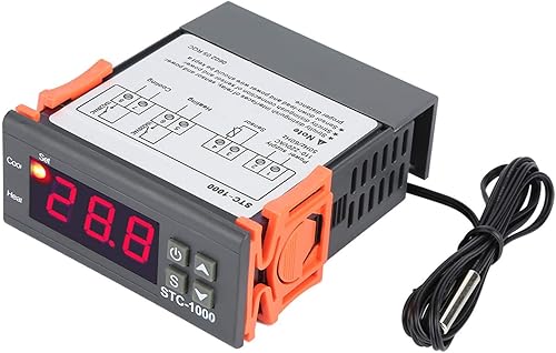 Controlador digital de temperatura, termostato de control de temperatura, sensor de temperatura, interruptor de control centígrado eléctrico para