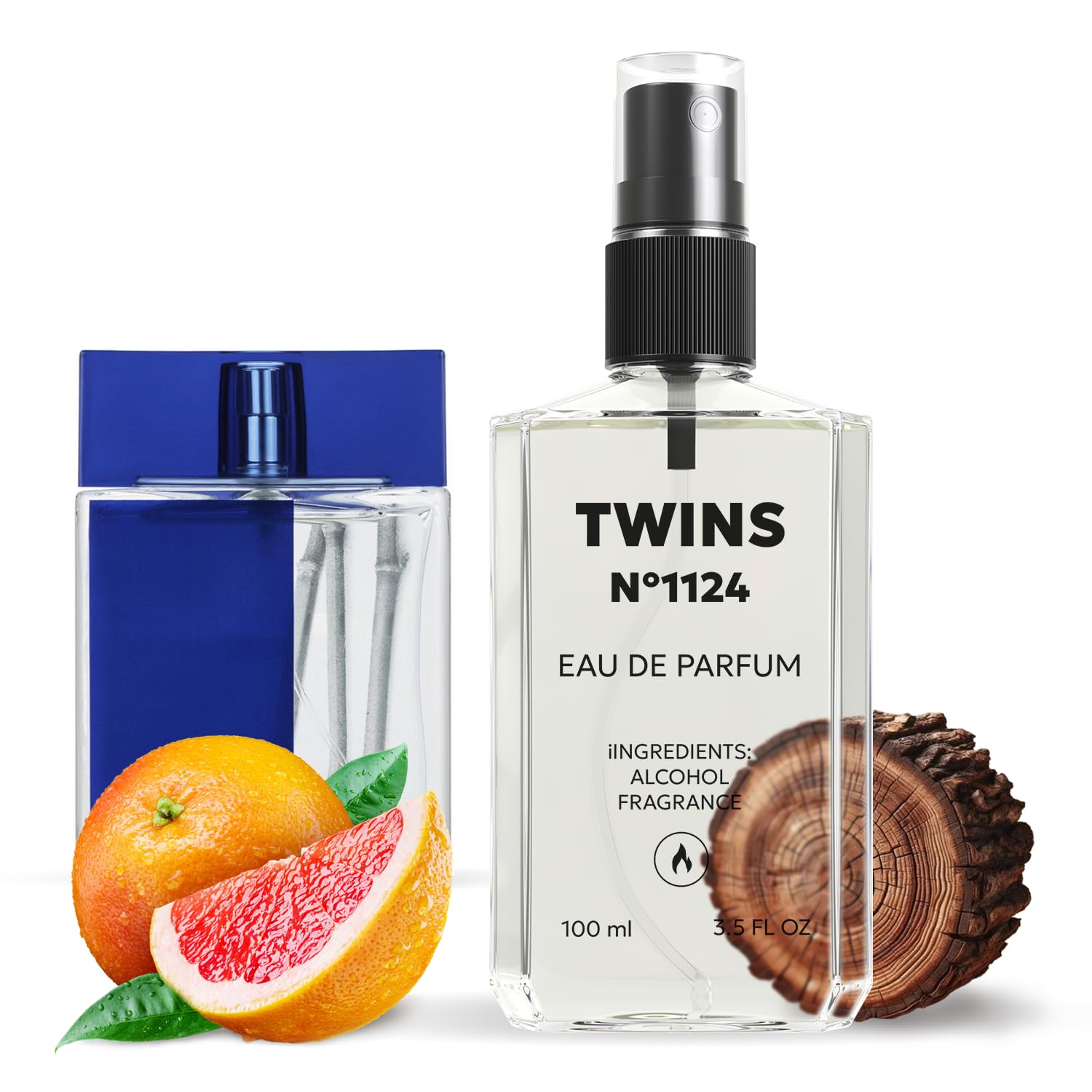 TWINS Impression of In Blue Perfume for Men Eau de Parfum No