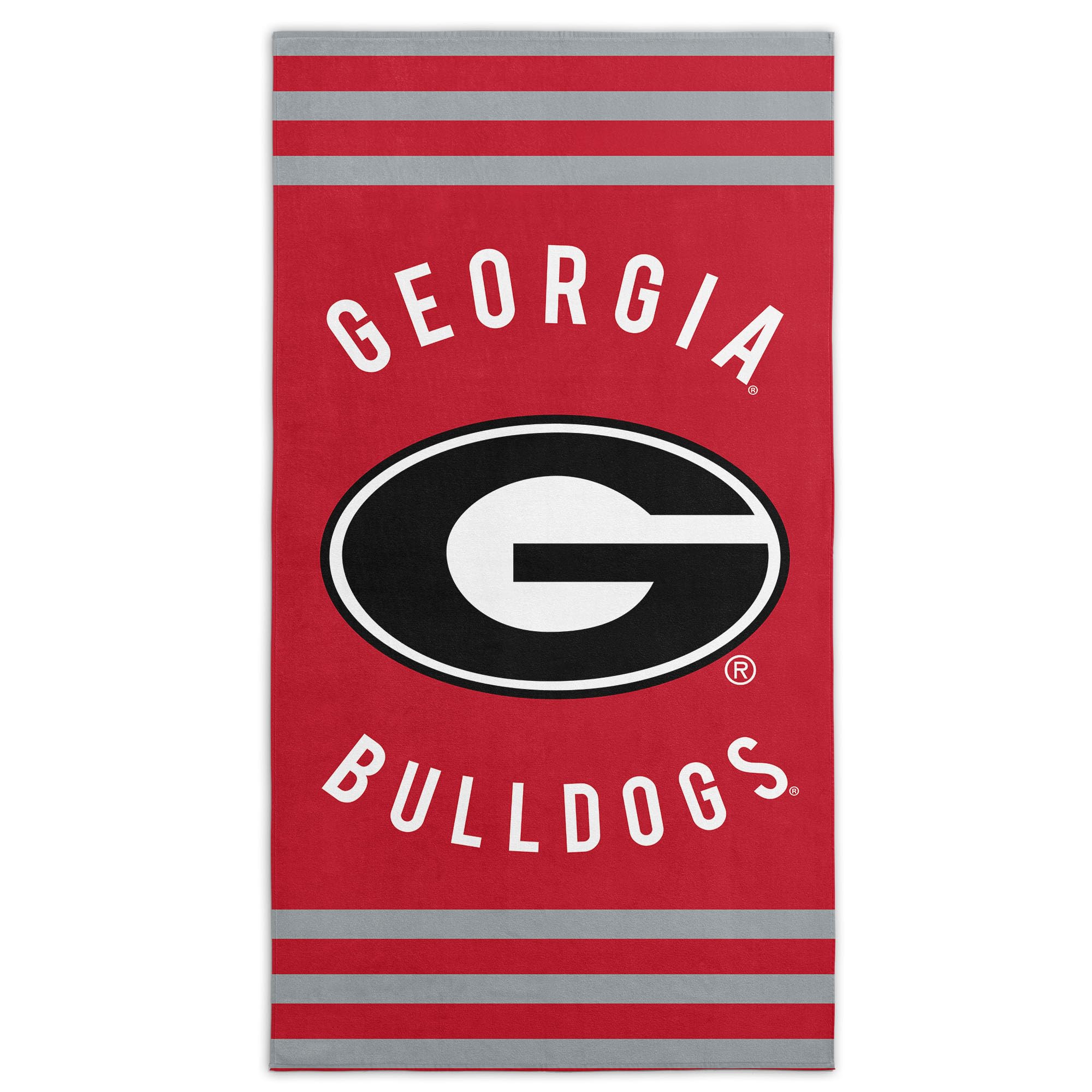 Northwest NCAA Georgia Bulldogs Unisex-Adult Beach Towel, Stripes 30" x 60" (Pack of 6)