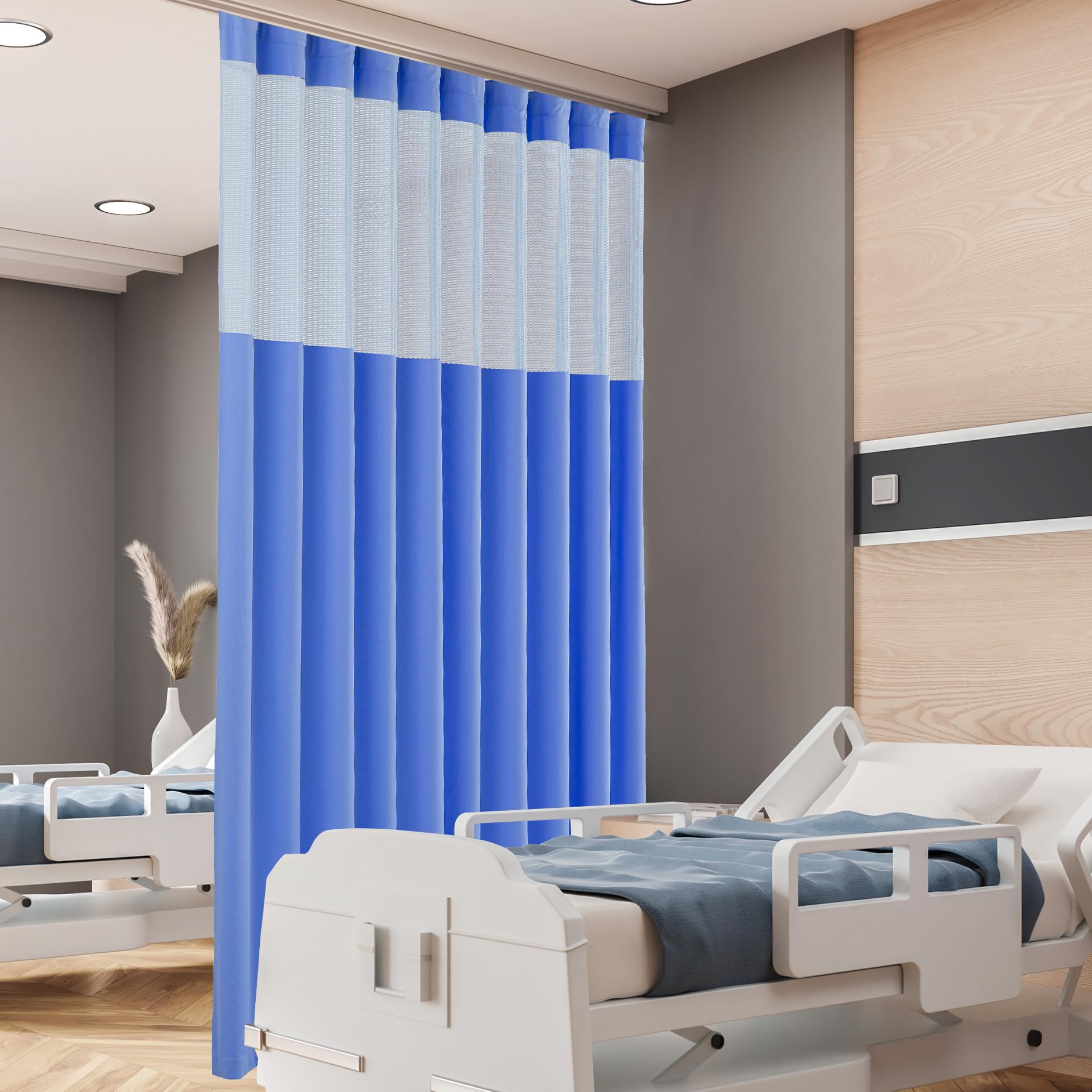 Hospital Privacy Curtains - Flame Retardant Beige -7 Hospital Privacy Curtains - Flame Retardant Beige -7