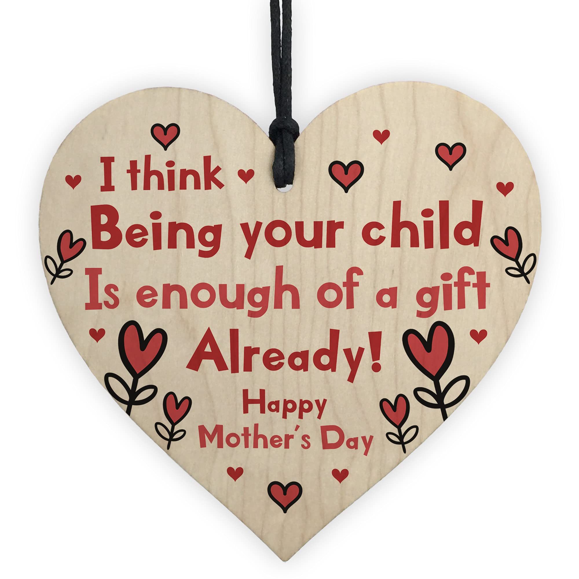Red Ocean Funny Mother's Day Gift From Daughter Son Novelty Mothers Day Gift For Mum