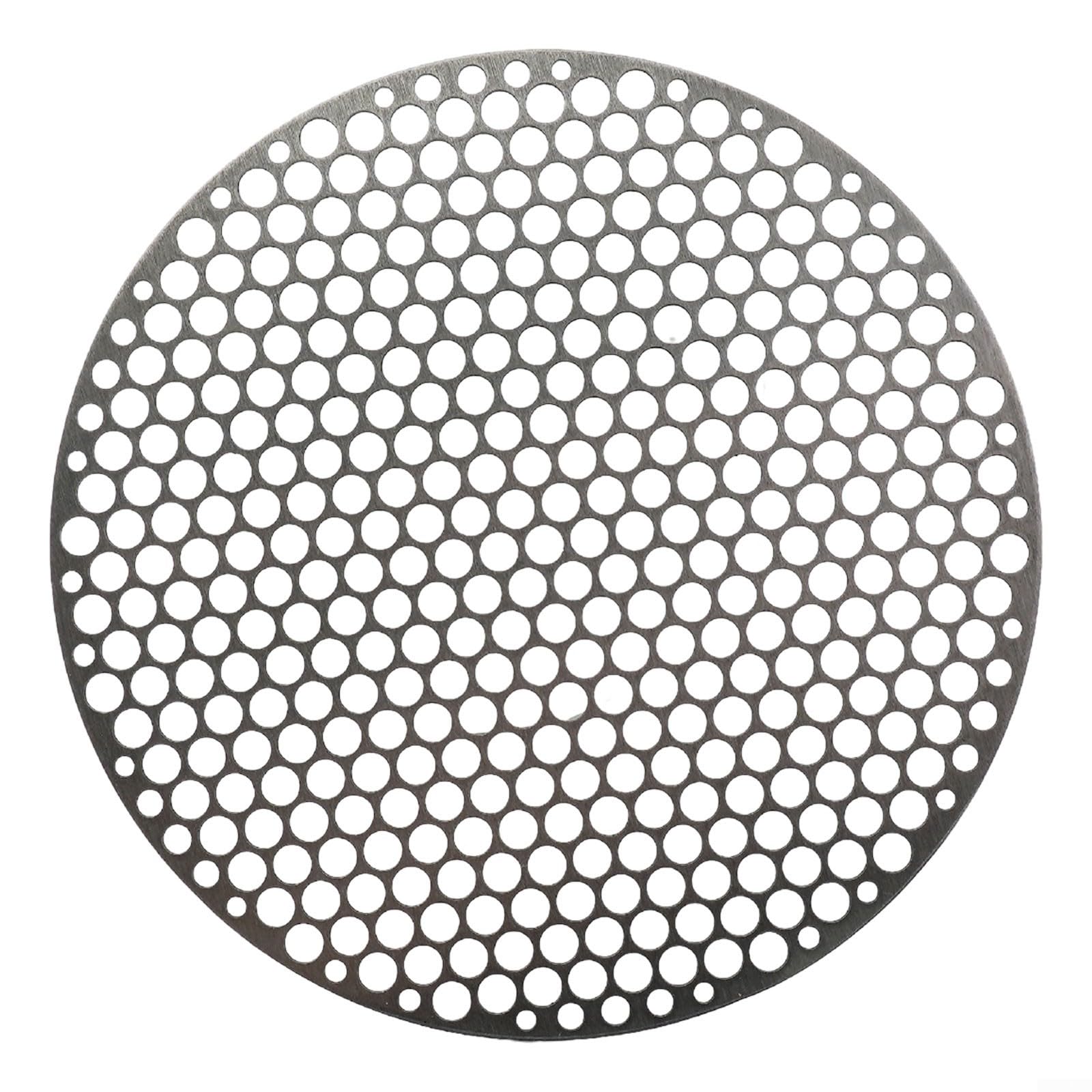 Round Barbecue Grill Net,Stainless Steel Round Grill BBQ Mat Carbon Furnace Steam Nets Barbecue Rack For Charcoal Grilling, Baking,Drying(26CM)