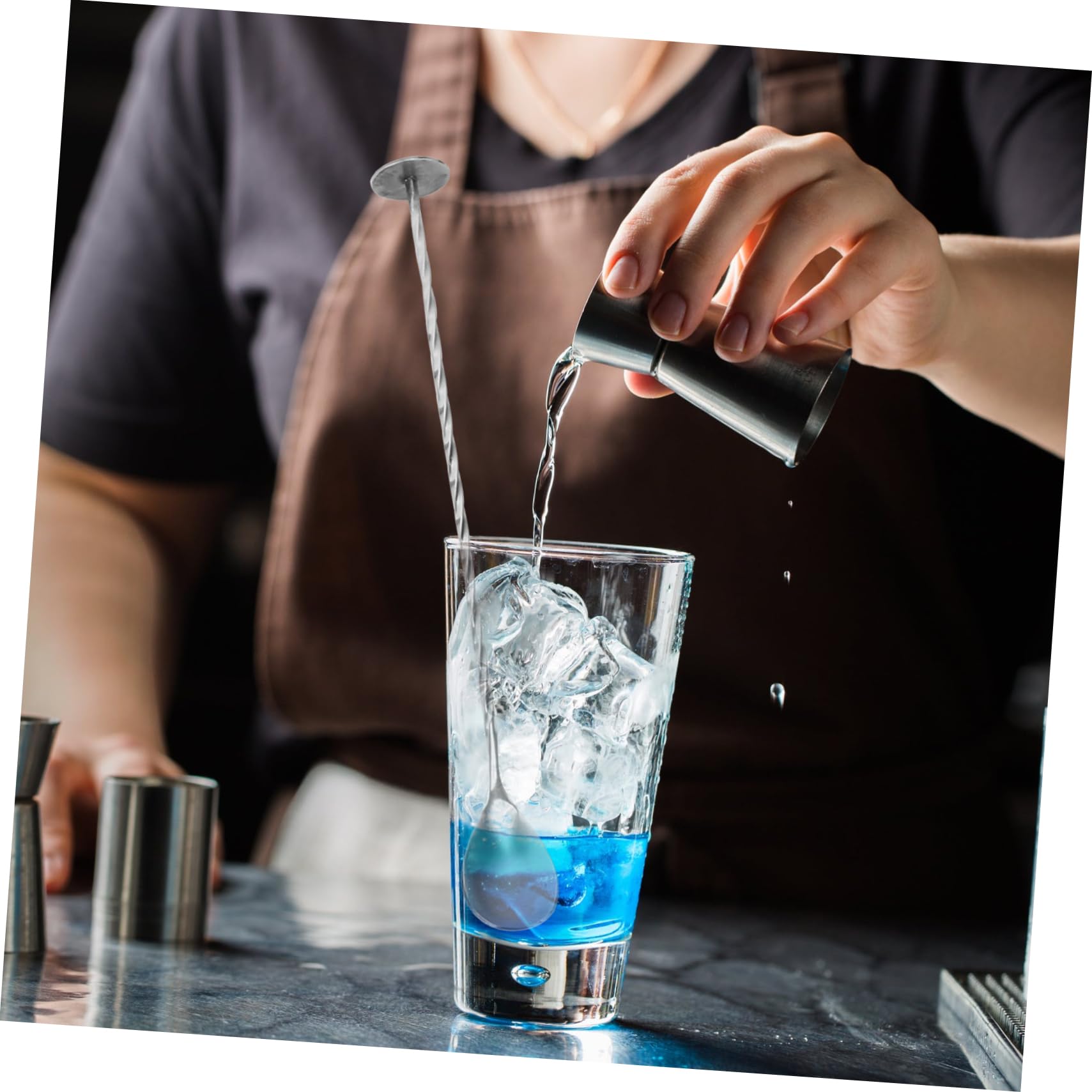 ABOOFAN 22piezas Coctelera Para Cócteles Vaso Medidor y Suministros Para Barman Equipo De Incluyendo Coctelera Herramienta Para Cócteles
