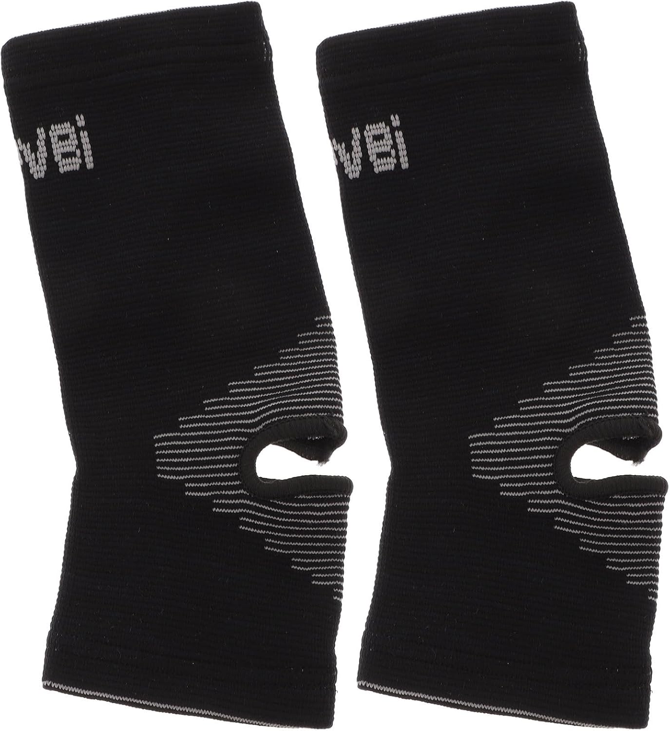 2pcs Knitted Fabric Foot Protector for Taekwondo Sparring Practice