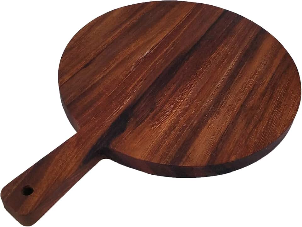 Round Parota Serving Board