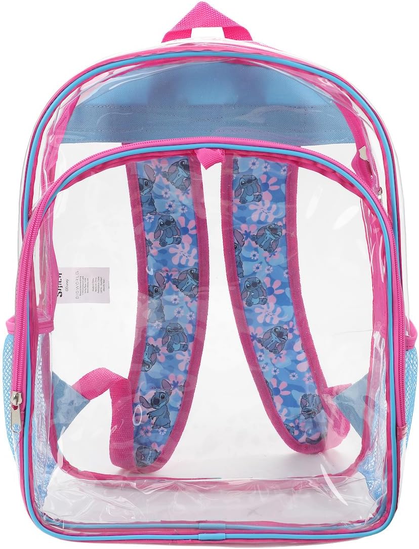 BIOWORLD Womens Kid Lilo & Stitch Backpack Set (Little Kid/Big Kid) Sky Blue 2 Onesize