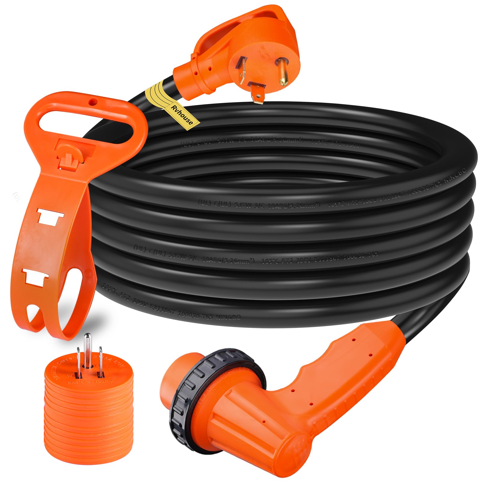 Snapklik.com : Rvhouse 25 FT 30 Amp RV Extension Cord Outdoor