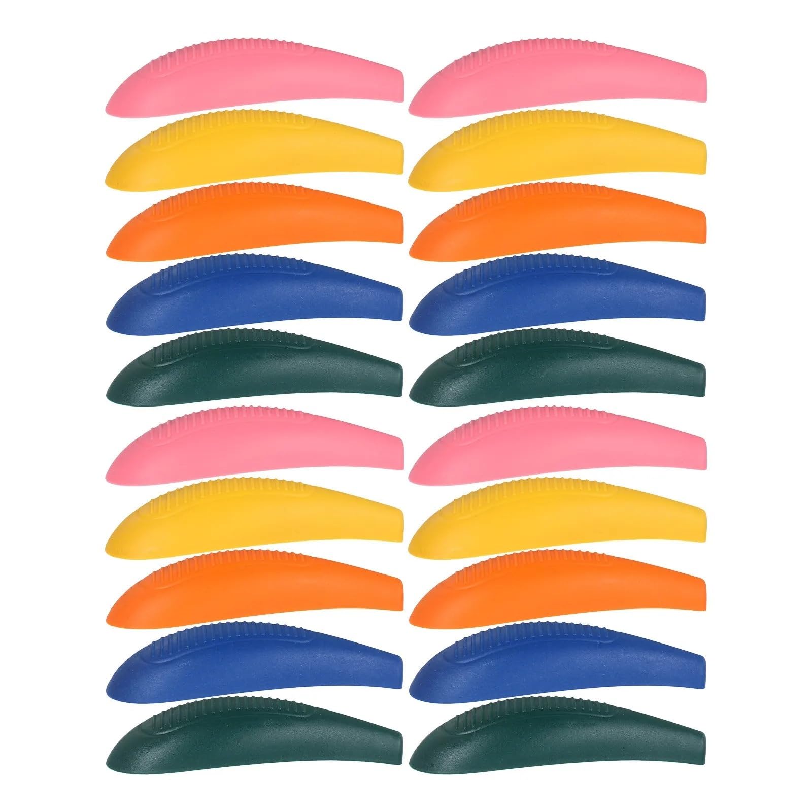 Hanger Shoulder Pads 10Sets Non-Slip Hanger Shoulder Pads Plastic Forms Prevent Clothing Bumps Enhance Support Suit Coat Garment