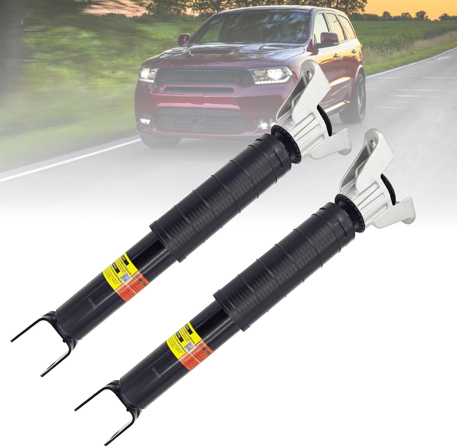 68223791AE 68311287AA Rear Suspension Shock Absorbers Struts Compatible with Dodge Durango 2014 2015 2016 2017 2018 2019 2020 2021 2022 2023 68223791AB, 68223791AC