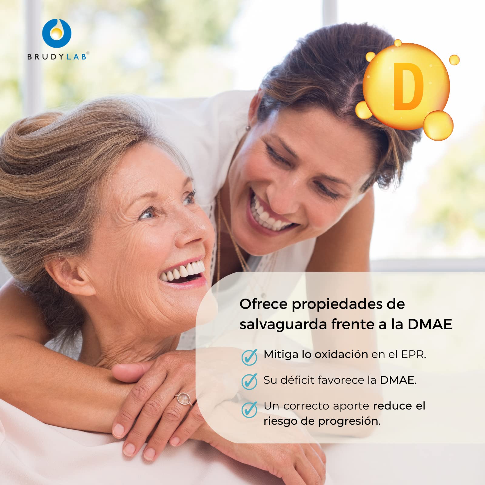 BRUDYLAB - Brudy Mácula - Omega 3 DHA EPA DPA con Luteína - 60 Cápsulas