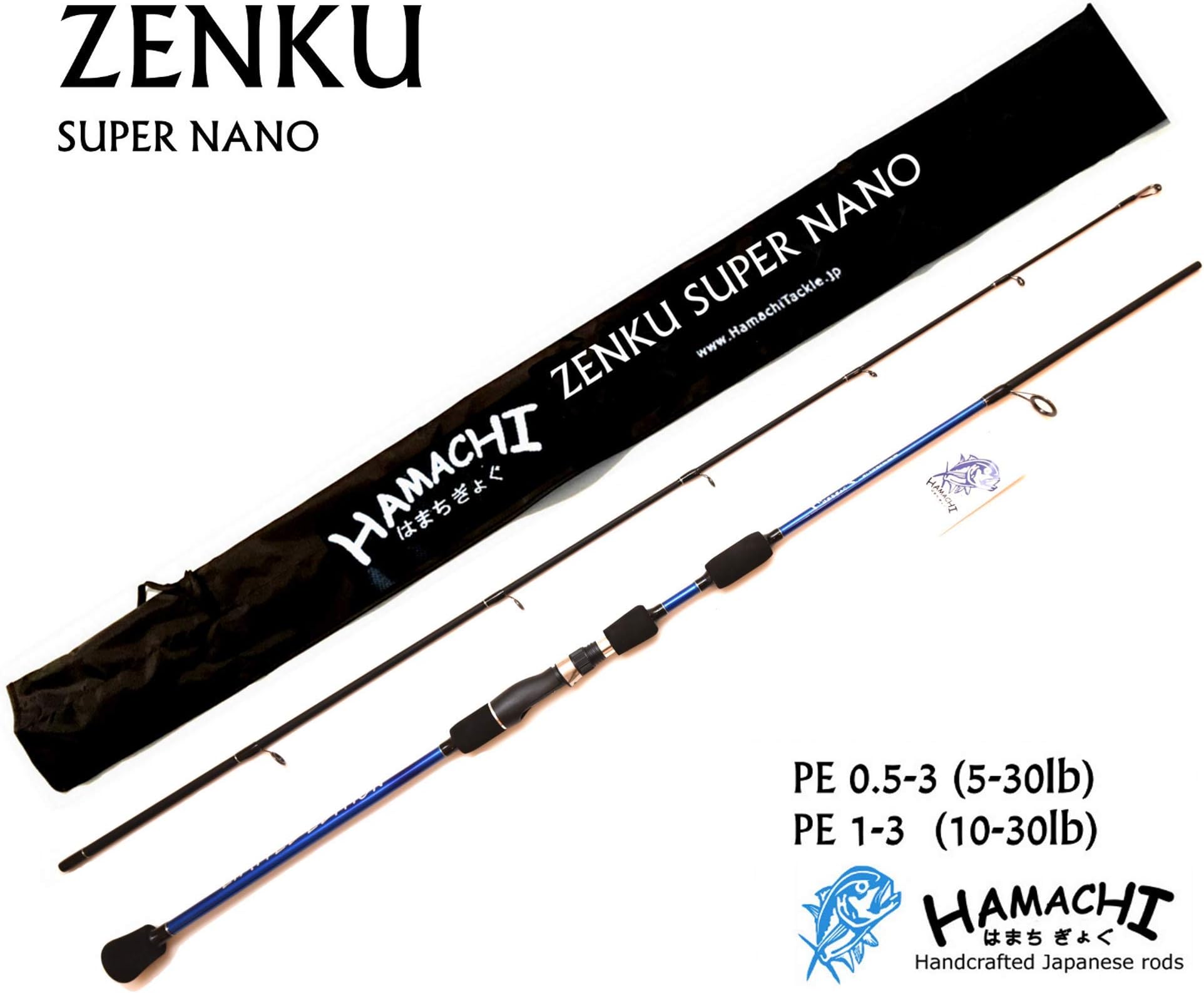 2018 Hamachi Zenku Nano Jig 7'0 PE 1-3 Japanese jigging spinning fishing rod