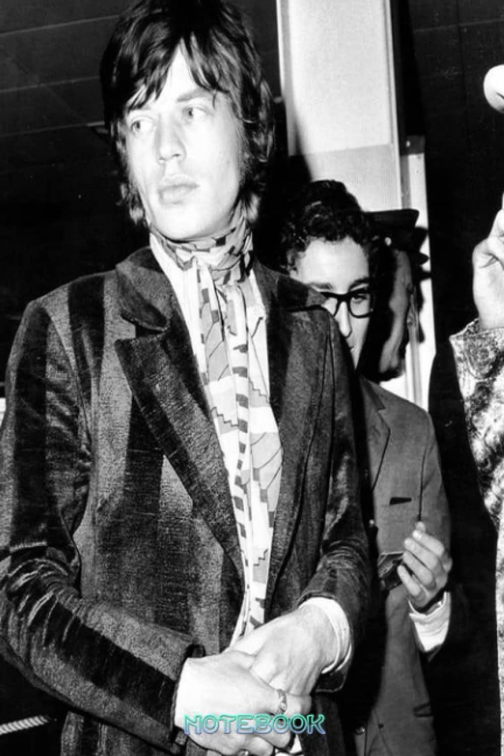 Notebook : Mick Jagger Notebook Journal Daily Planner | Gift For Fans | Christmas , Thankgiving Notebook #785