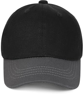 Baby Baseball Cap Toddler Baseball Hat for Boys & Girls - Cotton Infant Sun Hat Adjustable Size for 6M-6Y