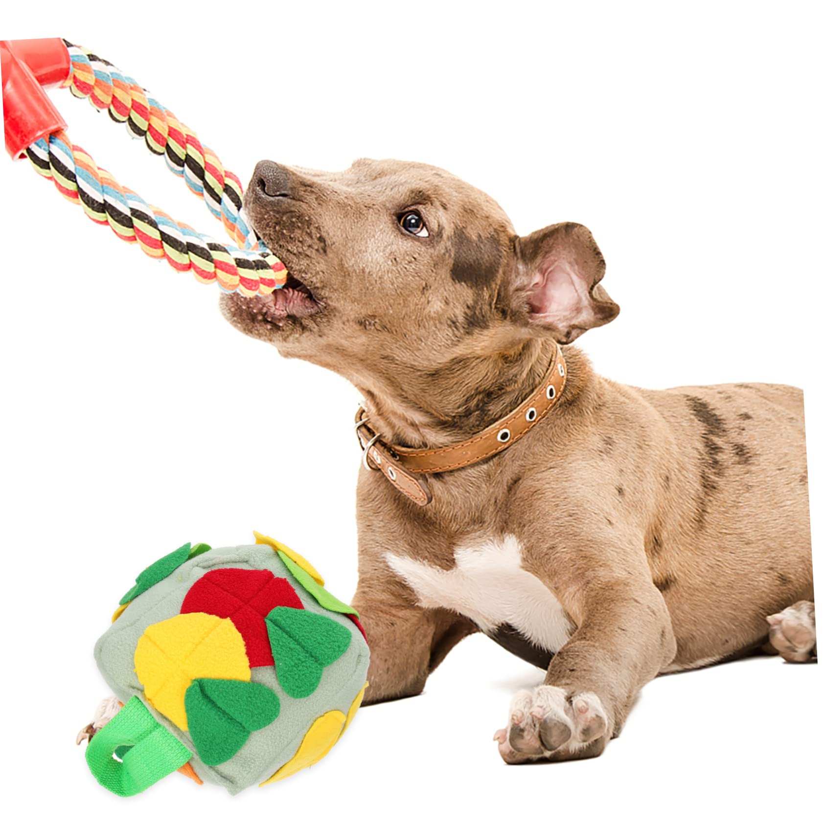 Kisangel 3 Stück Interaktives Hundefütterungsspielzeug Realistische Schnüffelmatte Futterleckendes Nasenarbeits-puzzlespiel Für Hunde