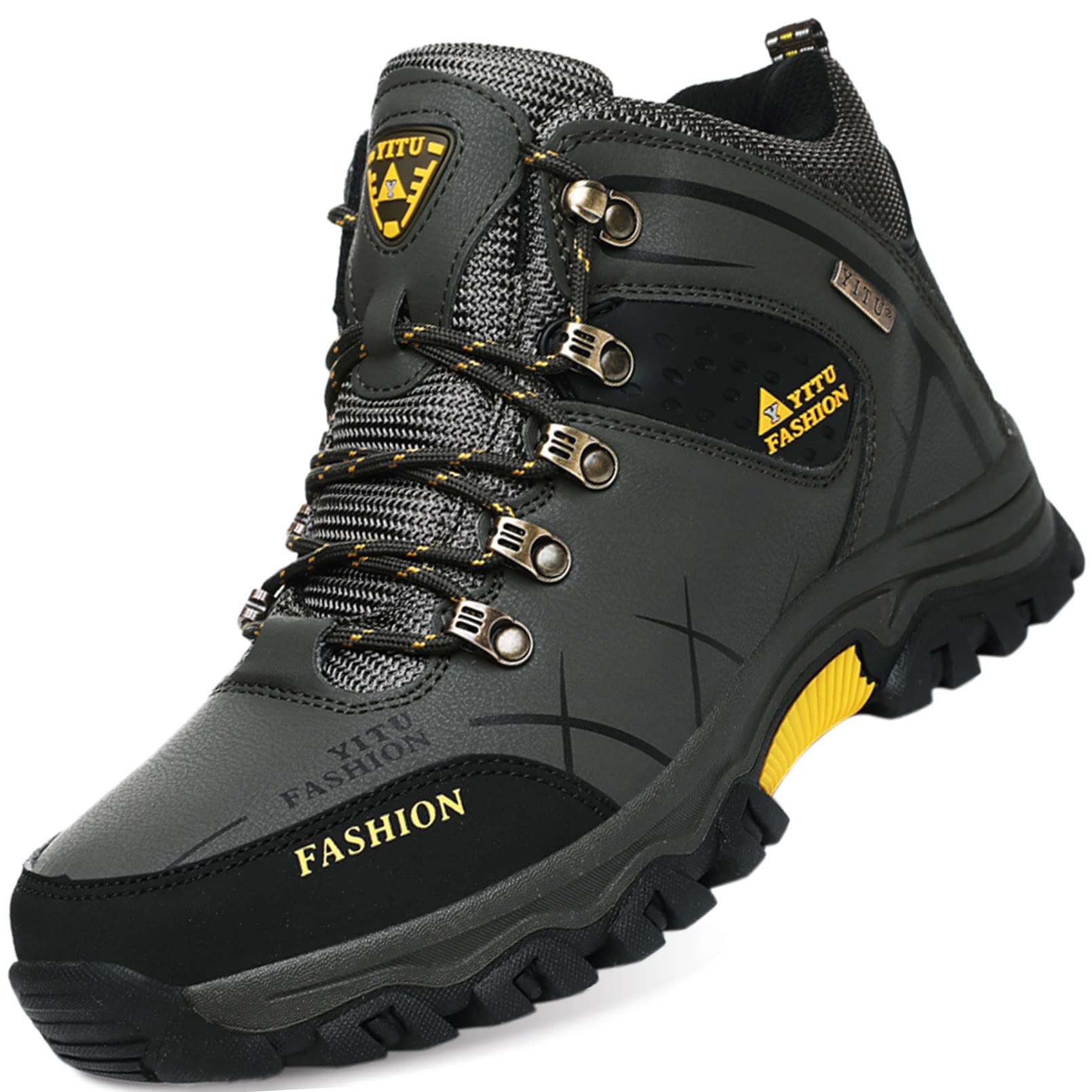 Chaussures de Randonnée pour Hommes Femmes Bottes de Randonnée Unisexe Chaussures de Marche en Plein Air Bottes Antidérapantes Trekking et Les Promenades