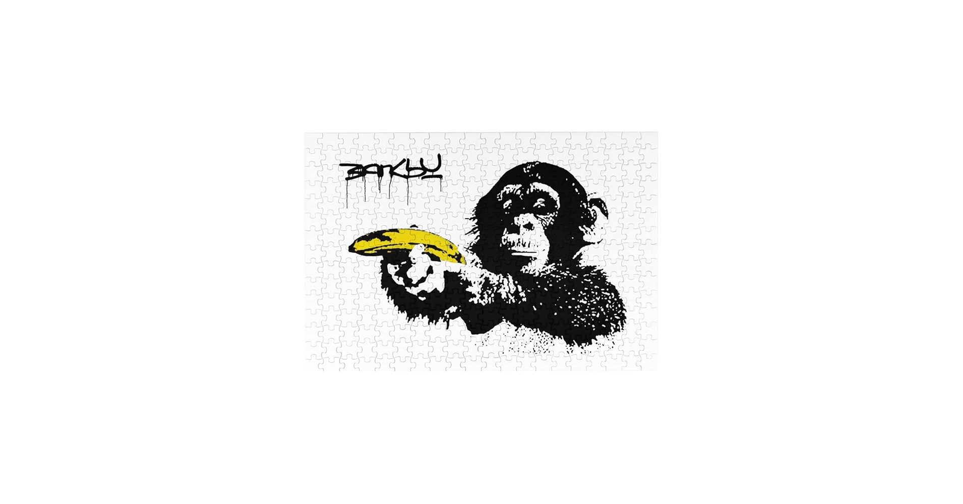 バンクシー　チンパンジー　バナナ Amazon.co.jp: ガーデン 旗 バンクシー Banksy チンパンジー