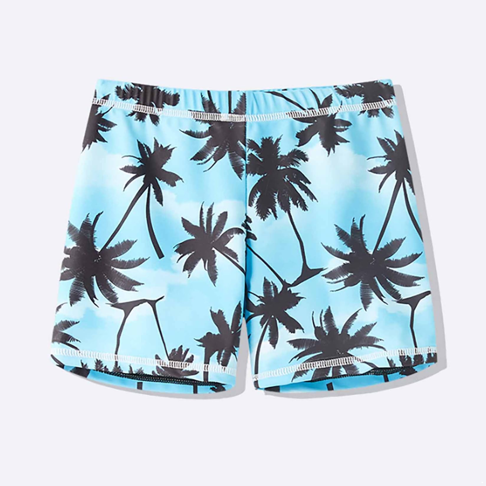 Runhomal - Traje de baño para niños, 2 piezas, secado rápido, camiseta anti UV, top y pantalones cortos de baño, playa, natación, surf, Swimwear