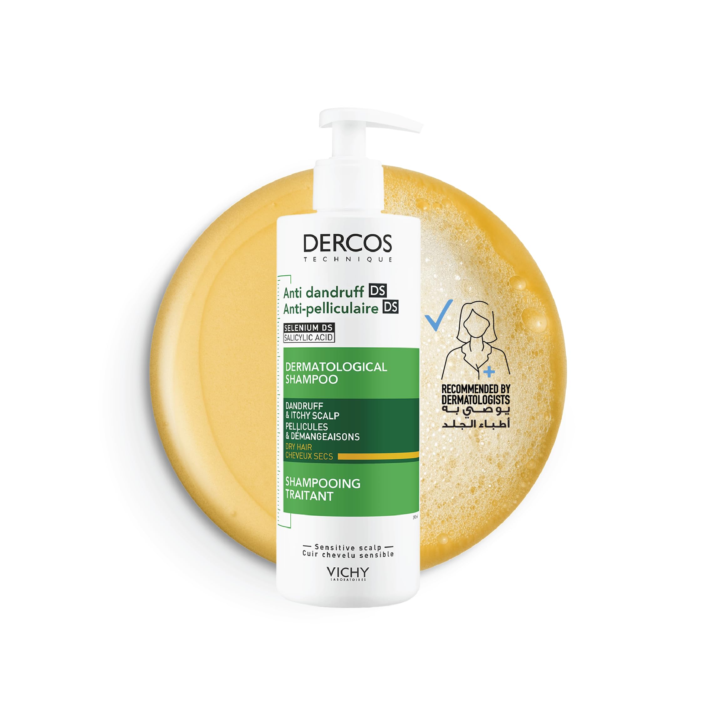Vichy Dercos Anti Dandruff Shampoo for Dry hair