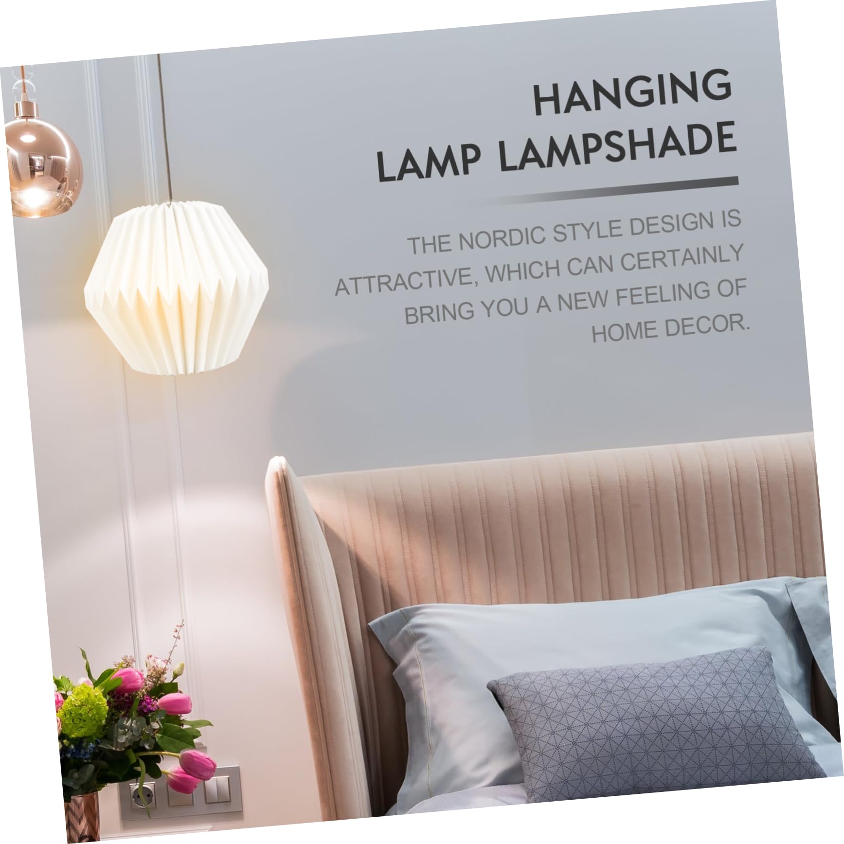 Artibetter 3pezzi Lampadario Sospensione Geometrico Paralume Nordico Decorativo Per Lampade Soffitto Stile Elegante e Moderno Accessorio Chic Per Arredare La Casa