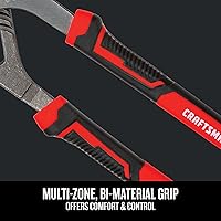 Vista 4 de CRAFTSMAN - Alicates, 8 y 10 pulgadas, juego de juntas de ranura de 2 piezas (CMHT82547)