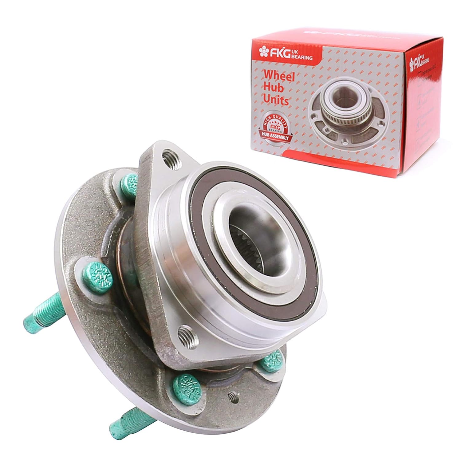 FKG 513316 Front Wheel Bearing Hub Assembly for 2012-2017 Buick Verano, 2011-2015 Chevy Volt, 2012-2014 Chevy Orlando, 2013-2017 Cadillac ATS (AWD Only)