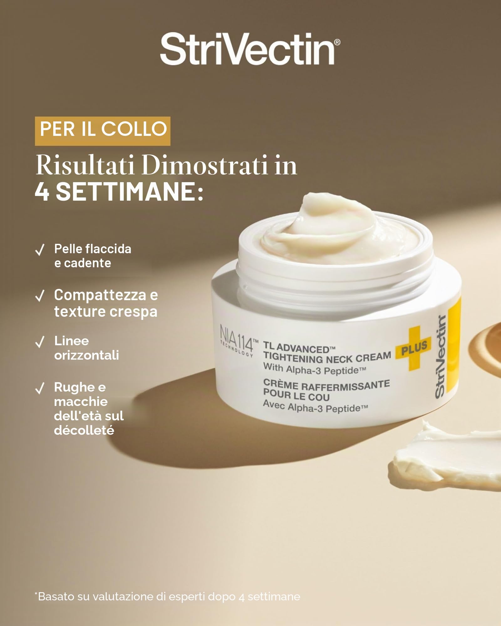 StriVectin TL Advanced™ Tightening Neck Cream PLUS, 1,0 oz for Tightening and Firming Neck & Décolleté Lines