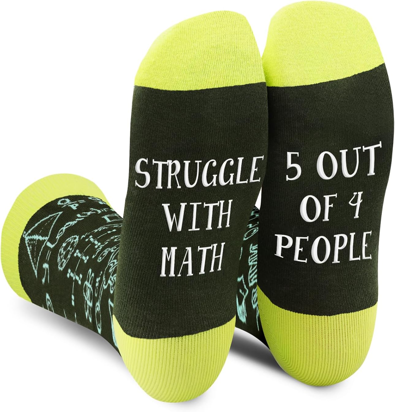 AGRIMONYFunny Socks for Teachers Men Women Teenage - Funky Nerd Novelty Crazy Socks Gifts Idea Stocking Fillers