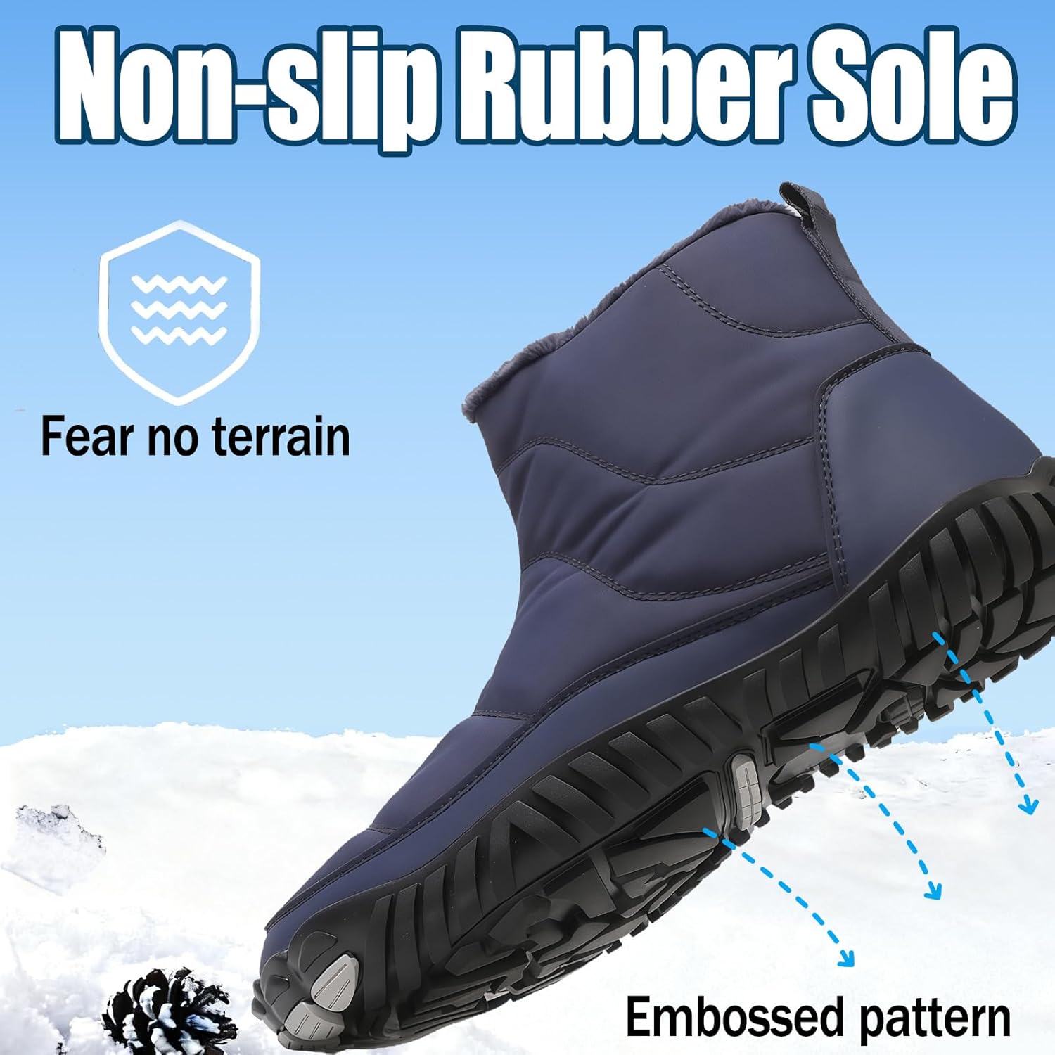 Hike Winter Barefoot Shoes, Winter Barefoot Hiking Boots, Hike Winters Footwear, Zero Drop Snow Boots Women Men
