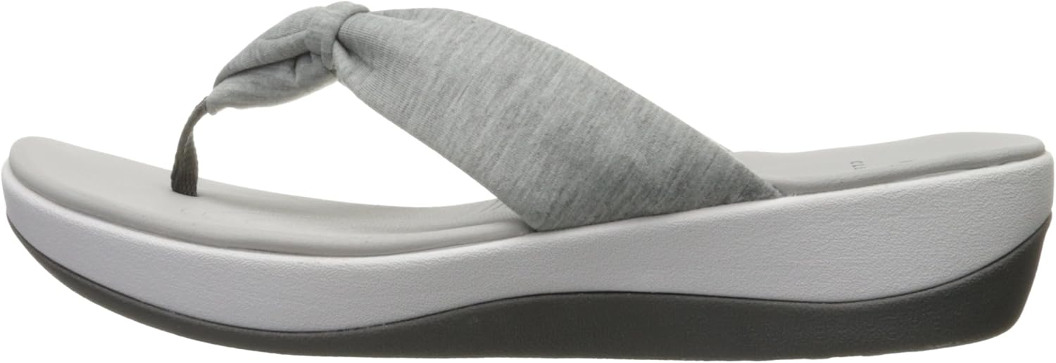 Clarks womens Arla Glison 5 Grey Heather Fabric