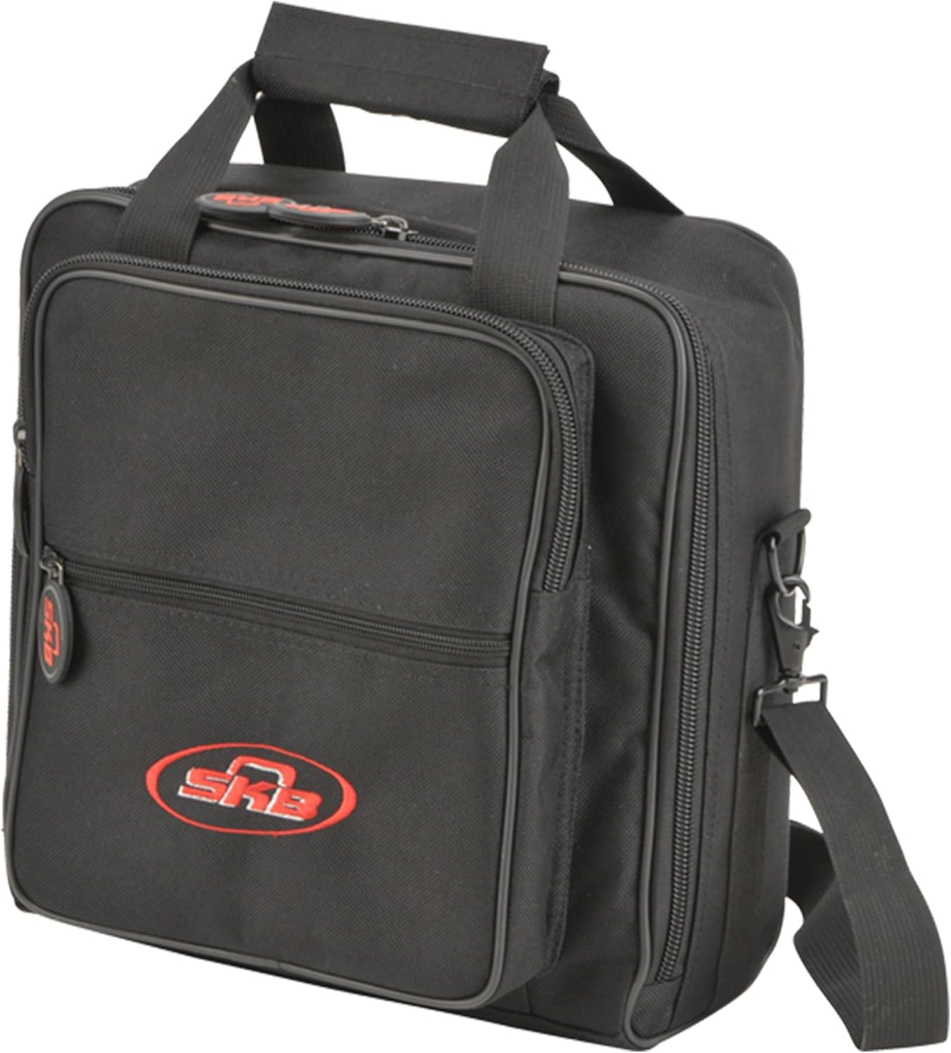 SKB Cases 1SKB-UB1212 UB Series 1212 Mixer Case, Padded Audio Equipment Bag for DJ Controller, Recorder and Studio Gear, 12 x 12 x 4 Inch, Black