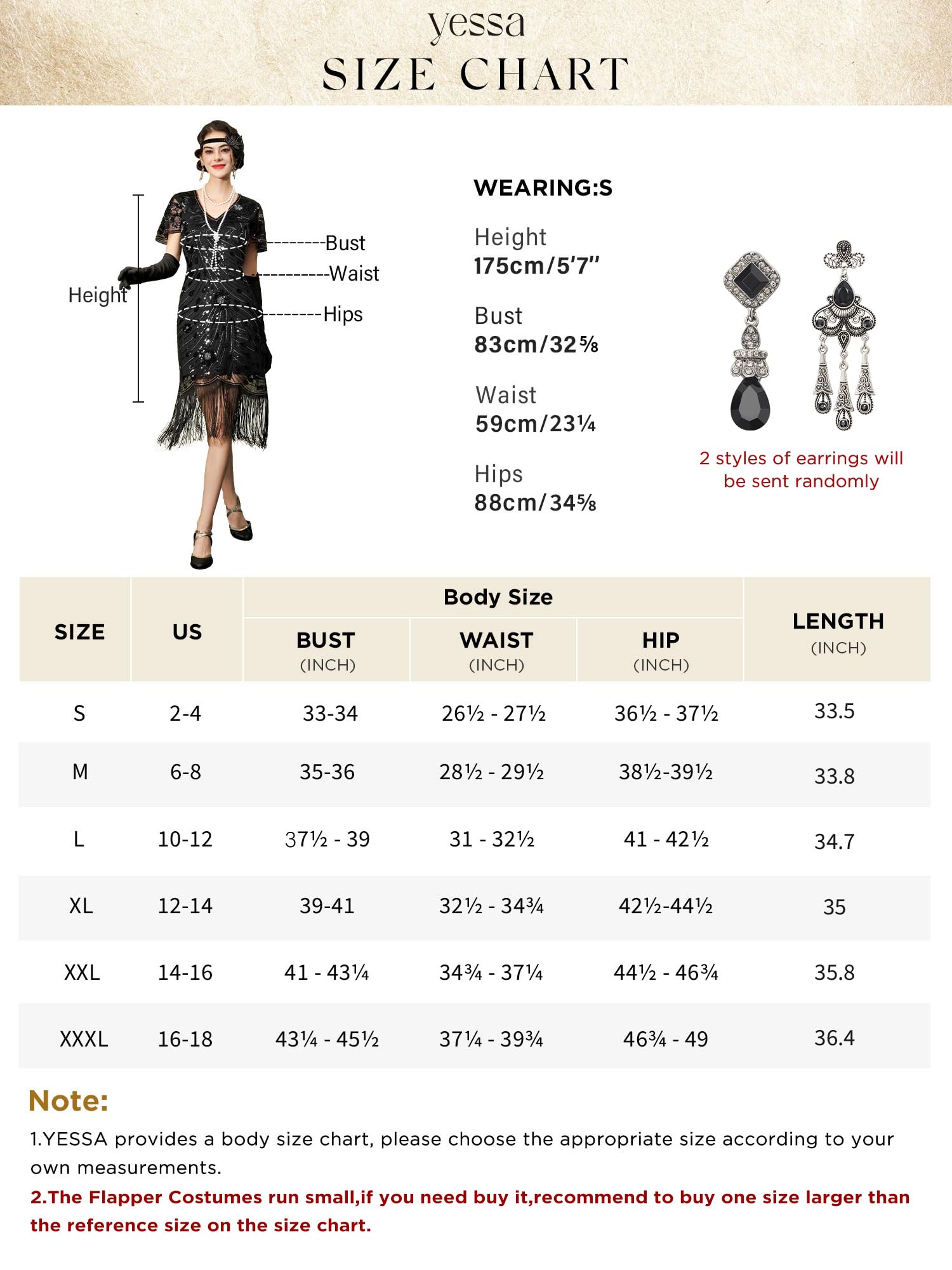 YESSA 20er Jahre Kostüm Damen, Gatsby Kleid Damen mit 20er Jahre Kleid Accessoires, Charleston Flapper outfit