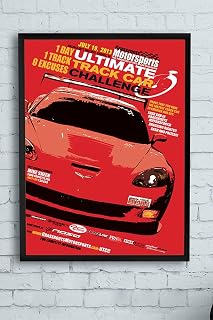 Postermanya (pster13920) Yarış Arabası Çerçeveli Tablo (40x50cm)